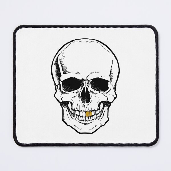 Item preview, Golden Teeth Skull designed and sold by Joricherry.