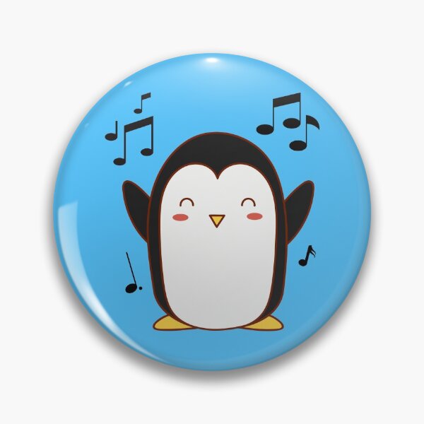 Item preview, Musical Penguin Blue designed and sold by BlakefourDesign.