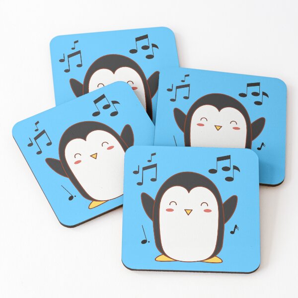 Item preview, Musical Penguin Blue designed and sold by BlakefourDesign.