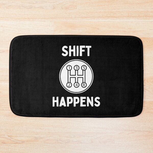 Item preview, Shift Happens Manual Transmission Gearbox Car Enthusiast Humor designed and sold by EllConApparel.