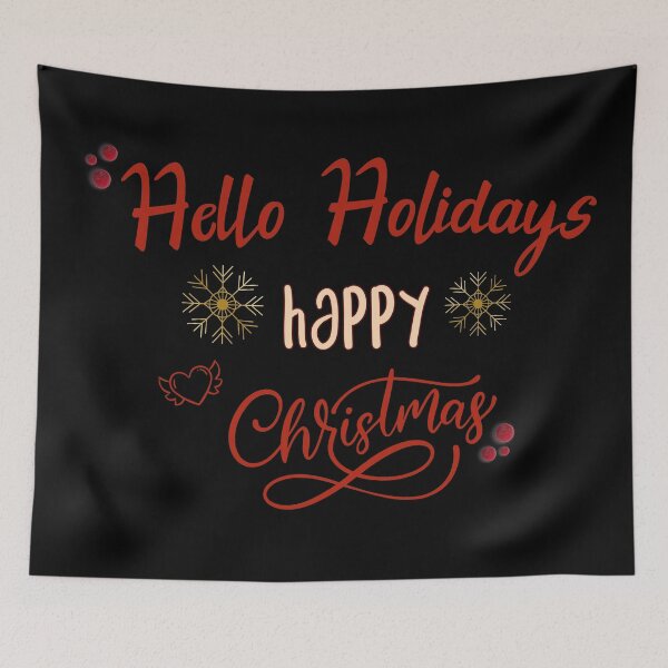 Item preview, Hello holidays happy christmas designed and sold by Achily.