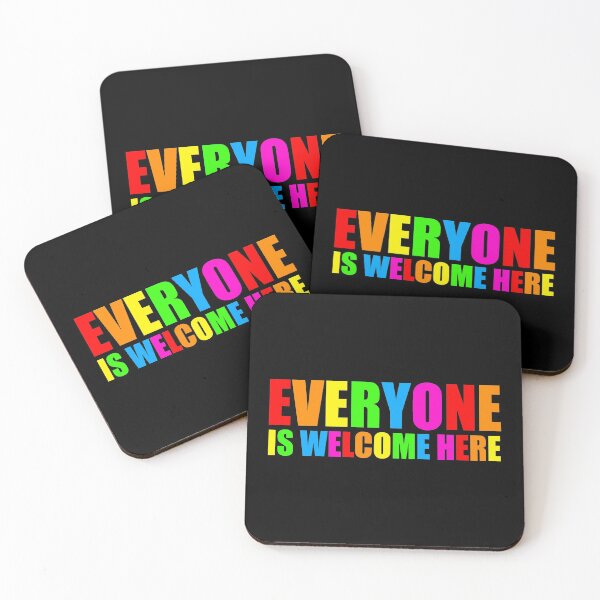 Item preview, EVERYONE IS WELCOME HERE designed and sold by NobodysHero.