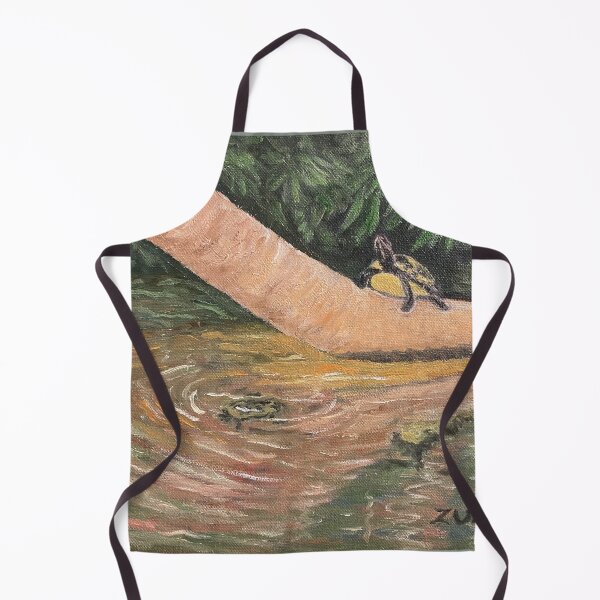 Item preview, Turtle on Fallen Palm designed and sold by KarenZuk.