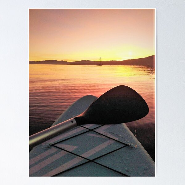 Item preview, Sunset Padde Boarding at Lake Tahoe designed and sold by KristinaL.