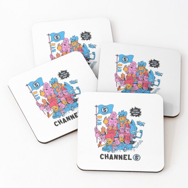 Item preview, Channel 5, racing you your news! designed and sold by ICOAHEnding.