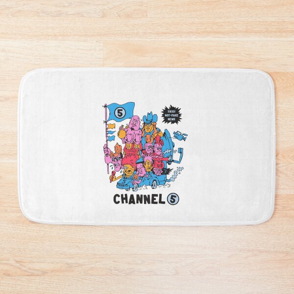 Item preview, Channel 5, racing you your news! designed and sold by ICOAHEnding.