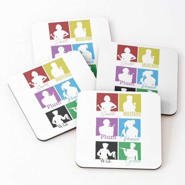 Item preview, Clue (1987) Character Lineup v2 designed and sold by IdeaBag R3wind.