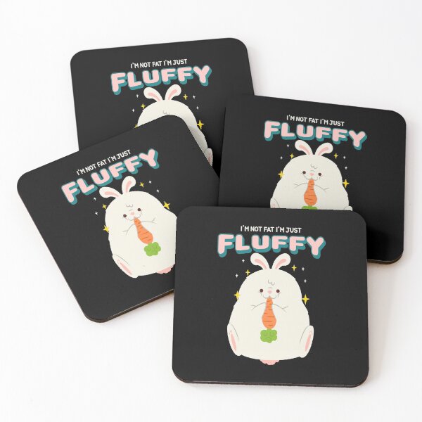 Item preview, I'M NOT FAT I'M JUST FLUFFY EASTER designed and sold by RetroPlaceee.