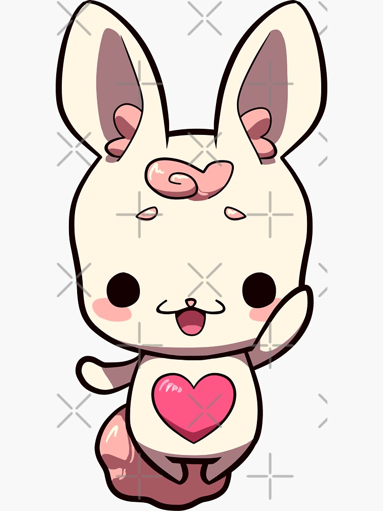 Usagi Sticker for Sale by Klarikatt