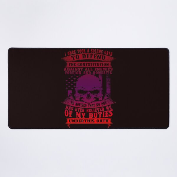 Item preview,  I once took a soleme oath to defend against all enemies designed and sold by Gothic Fantasy.