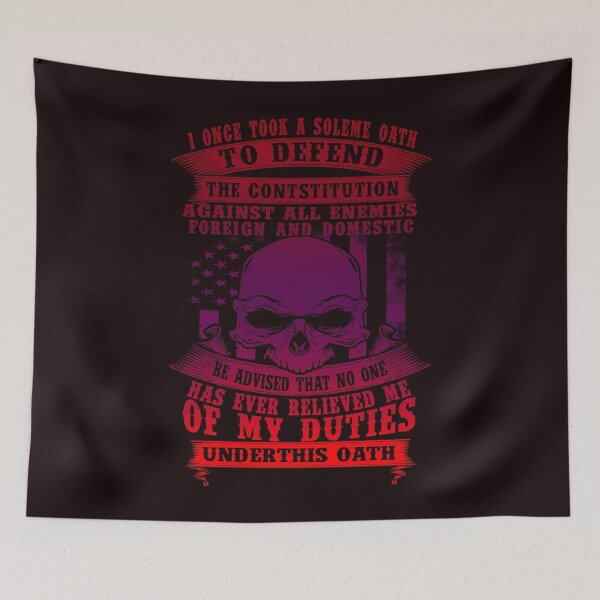 Item preview,  I once took a soleme oath to defend against all enemies designed and sold by Gothic Fantasy.