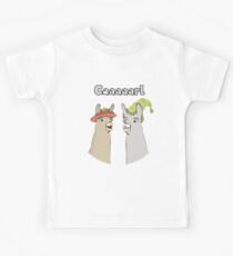Lamas mit Hüten - Caaaarl Kinder T-Shirt