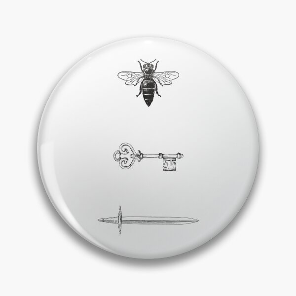 Item preview, Fantasy Fiction Starless Novel Sea Bee Key Sword Book designed and sold by topisawtees.