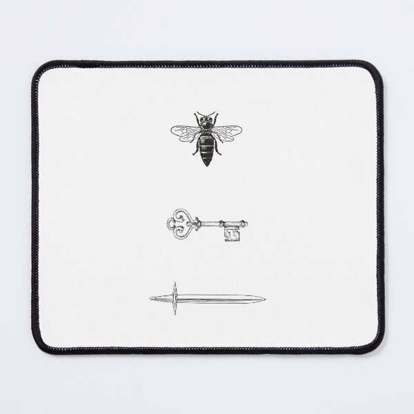 Item preview, Fantasy Fiction Starless Novel Sea Bee Key Sword Book designed and sold by topisawtees.