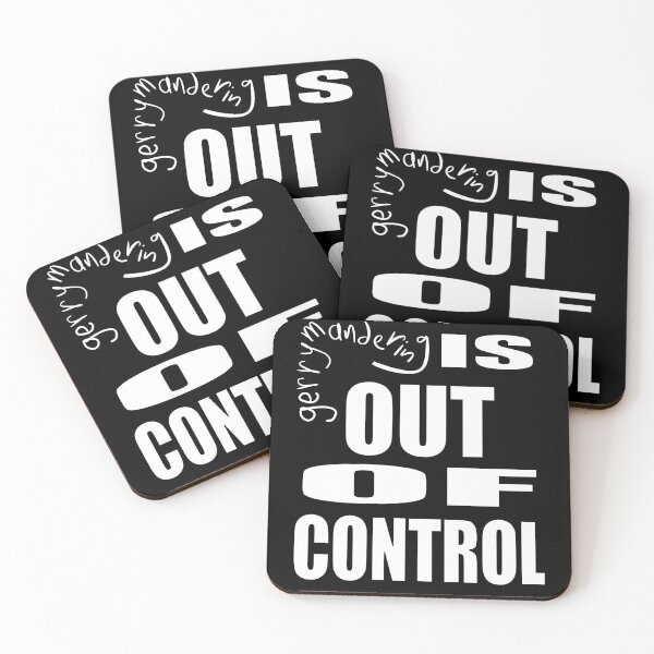 Item preview, Gerrymandering is Out Of Control designed and sold by artfulnotebook.