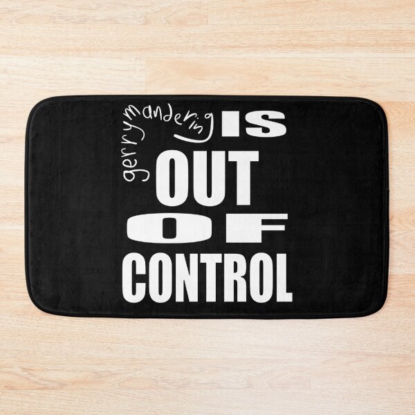 Item preview, Gerrymandering is Out Of Control designed and sold by artfulnotebook.