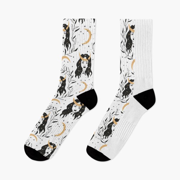 Item preview, Witchy woman celestial print 3 designed and sold by AbsurdC0smos.