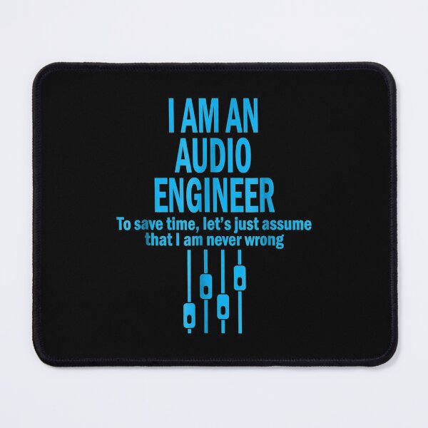 Item preview, I Am An Audio Engineer T-Shirt Summer Fashion Shirt Teen designed and sold by BRTPBM.