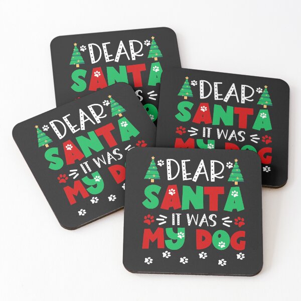 Item preview, Dear Santa It Was My Dog - Funny Christmas designed and sold by Krysanthe.