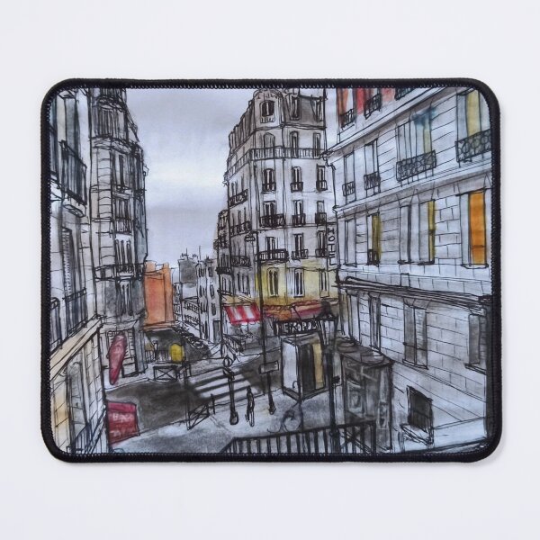 Item preview, Montmartre stairs designed and sold by UMA Urban Sketch.