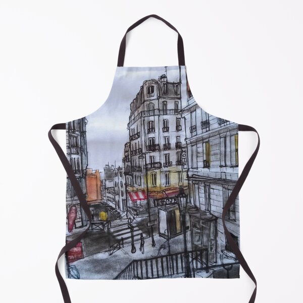 Item preview, Montmartre stairs designed and sold by UMA Urban Sketch.