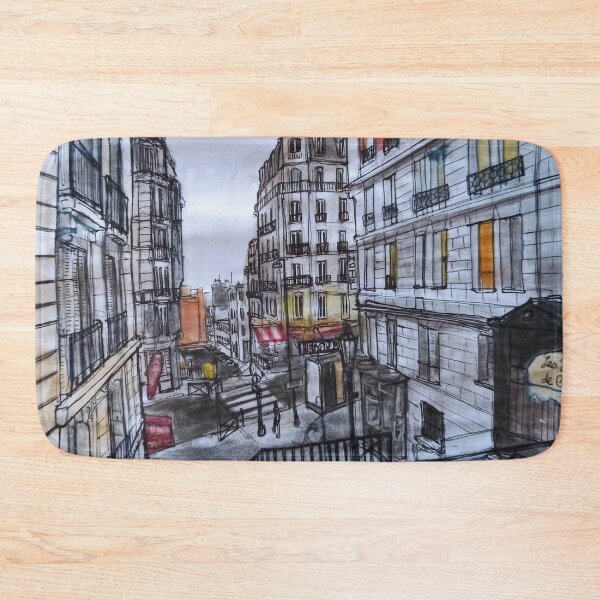 Item preview, Montmartre stairs designed and sold by UMA Urban Sketch.