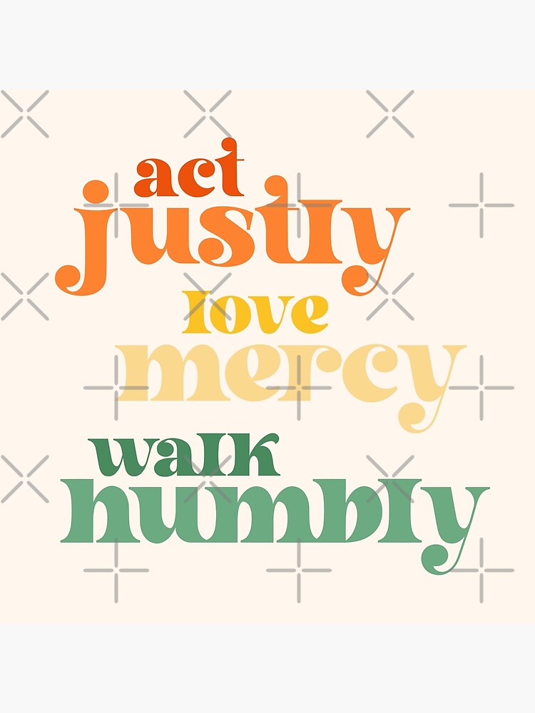 Walk Humbly {Poster} Walk Humbly {Poster}