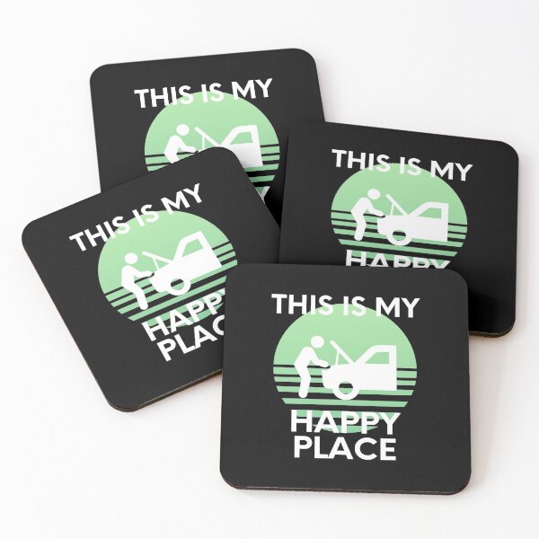 Item preview, This Is My Happy Place Car Enthusiast Mechanic Humor designed and sold by EllConApparel.