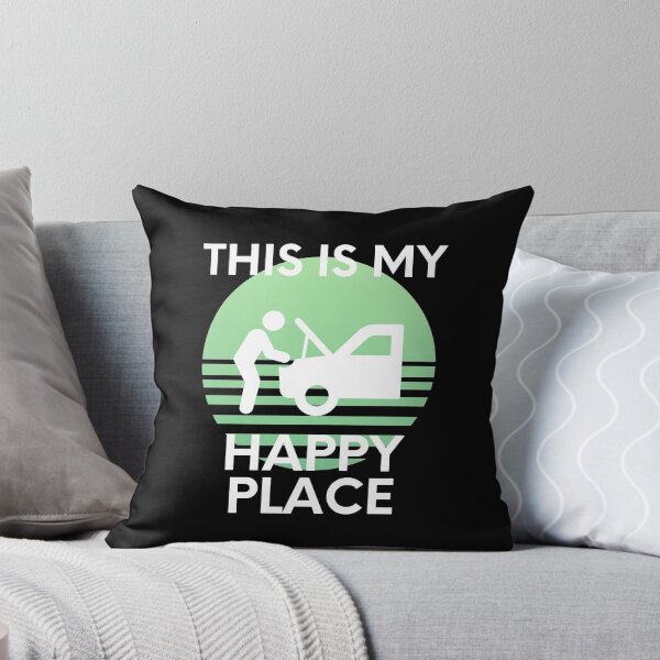 Item preview, This Is My Happy Place Car Enthusiast Mechanic Humor designed and sold by EllConApparel.