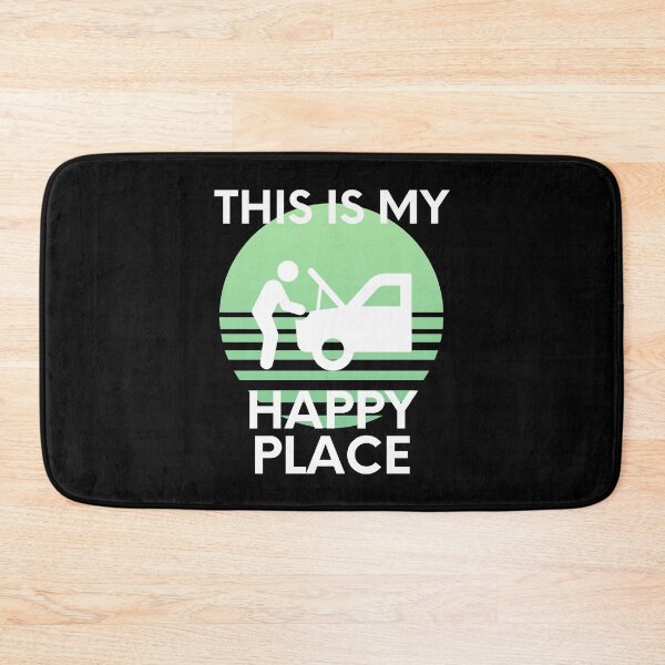 Item preview, This Is My Happy Place Car Enthusiast Mechanic Humor designed and sold by EllConApparel.