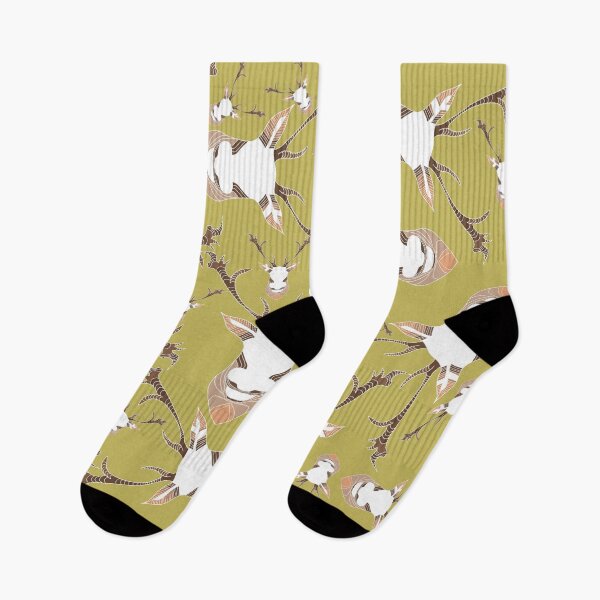 Item preview, Deer pattern gold designed and sold by Shirlei  Barnes.