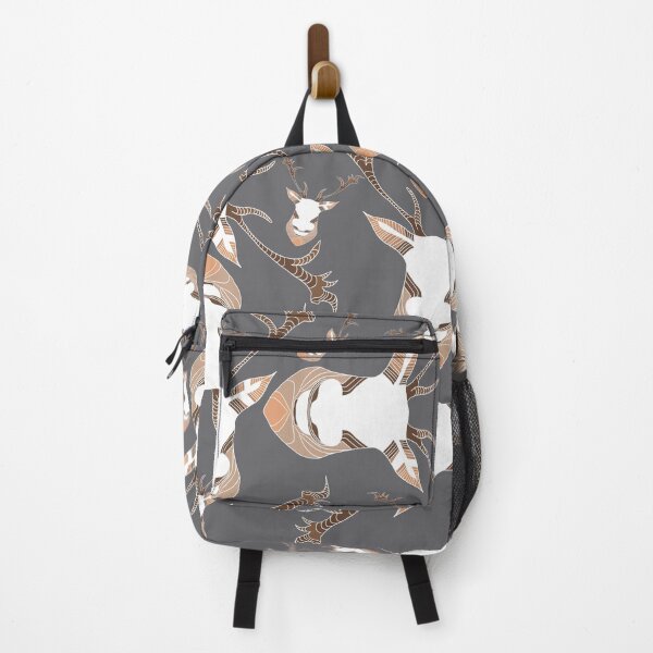 Item preview, Deer pattern on grey designed and sold by Shirlei Barnes.