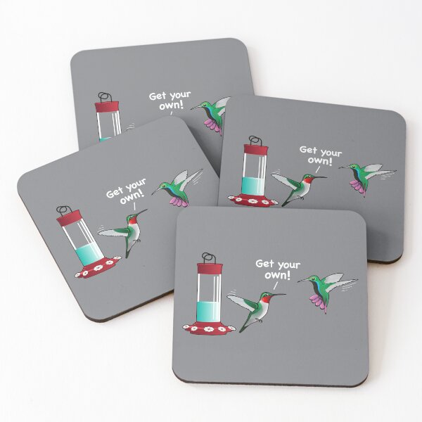 Item preview, "Get your own!" Hummingbirds designed and sold by houseofwray.