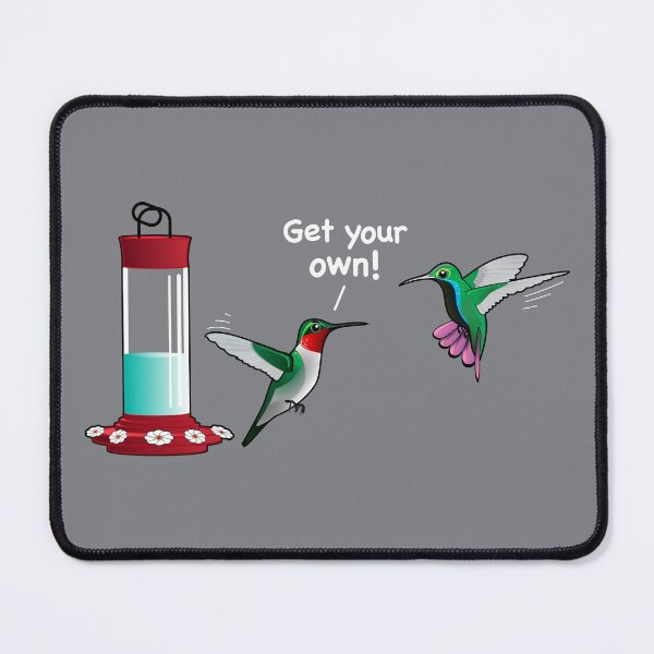 Item preview, "Get your own!" Hummingbirds designed and sold by houseofwray.