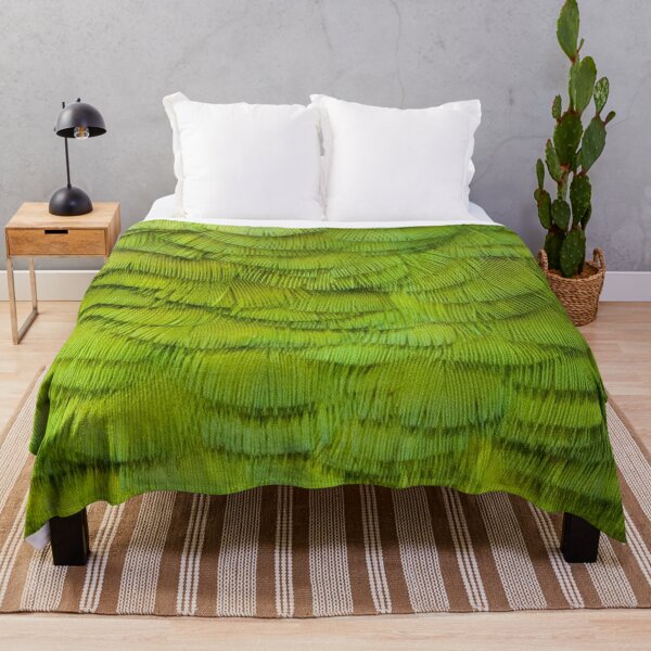 Item preview, Plumas de un pájaro verde designed and sold by Joyful-Express.