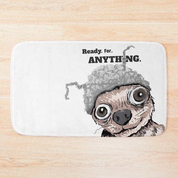 Item preview, Crazy Chihuahua in Tin Foil Hat designed and sold by Furbabynanigans.