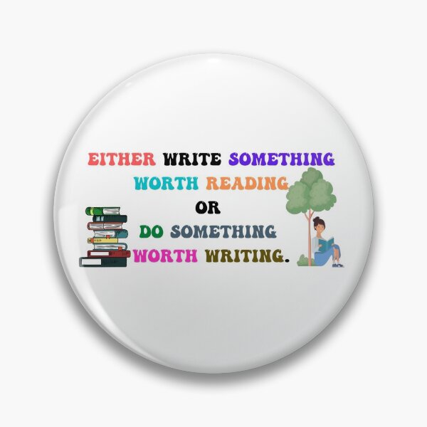 Item preview, Write Something Worth Reading designed and sold by Chrisblazestore.
