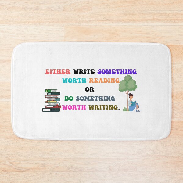 Item preview, Write Something Worth Reading designed and sold by Chrisblazestore.
