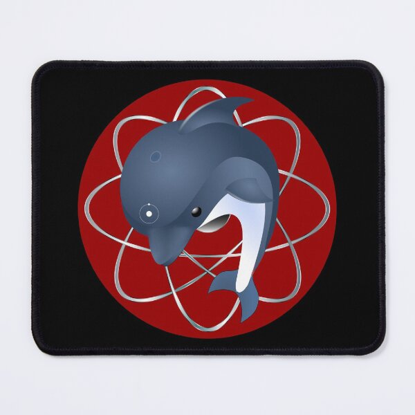 Item preview, Atomic Dolphin designed and sold by MaddFictional.