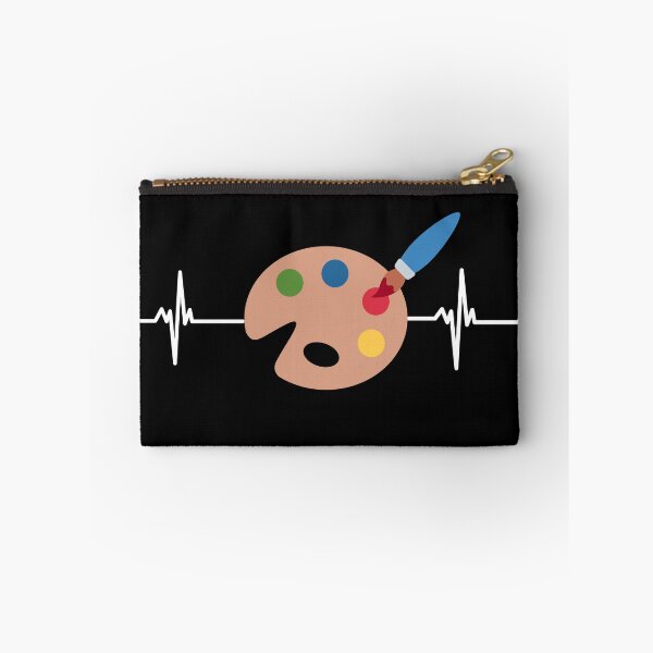 Item preview, Heartbeat Painters Pallette with Paintbrush  designed and sold by expatessentials.