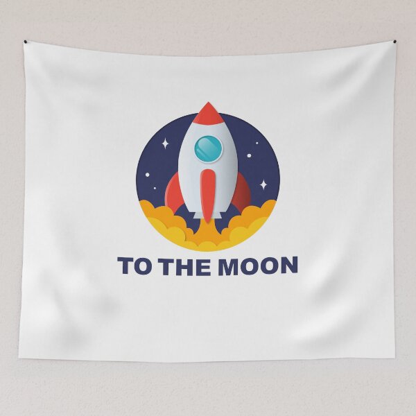Item preview, Crypto to the moon designed and sold by yphien.