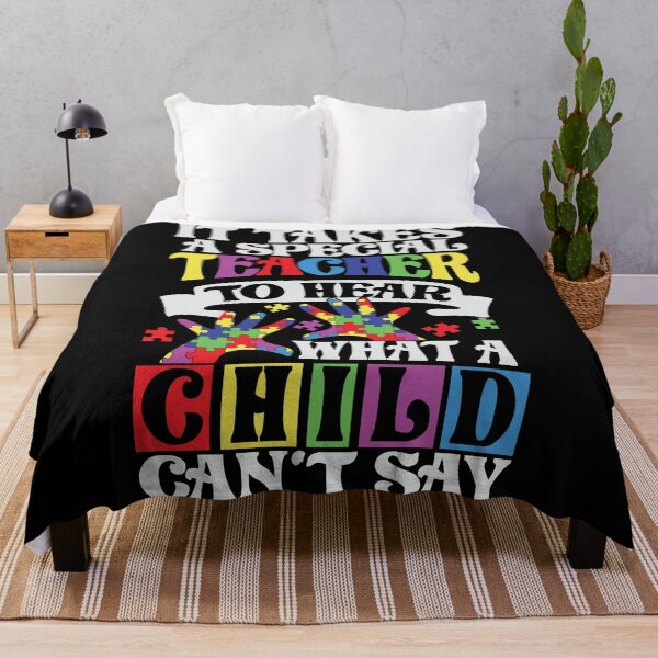 Item preview, It Takes A Special teacher To Hear What A Child Can't Say designed and sold by AuroraApparel.