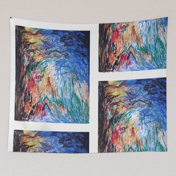 Artikelvorschau, "Stormy Mosaic" (mit Rand) entworfen und verkauft von MarkArTurner.