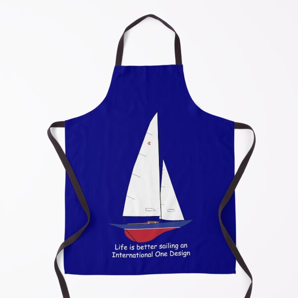 Item preview, International One Design Sailboat - Life is Better Sailing an International One Design designed and sold by CHBB.