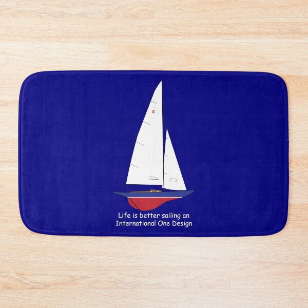 Item preview, International One Design Sailboat - Life is Better Sailing an International One Design designed and sold by CHBB.