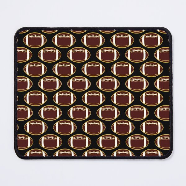 Item preview, Garnet and Gold Football All-Over Pattern designed and sold by Candice Davis.