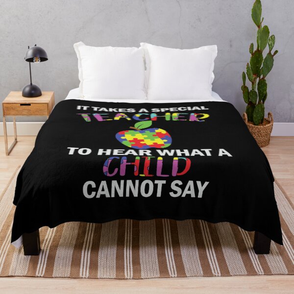 Item preview, It Takes A Special teacher To Hear What A Child Cannot Say designed and sold by AuroraApparel.