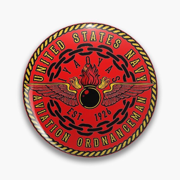 Item preview, OSB™ - Aviation Ordnanceman Red Edition Crest designed and sold by RooJack.