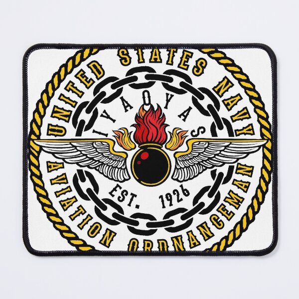 Item preview, OSB™ - Aviation Ordnanceman Red Edition Crest designed and sold by RooJack.