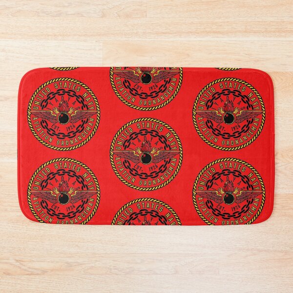 Item preview, OSB™ - Aviation Ordnanceman Red Edition Crest designed and sold by RooJack.